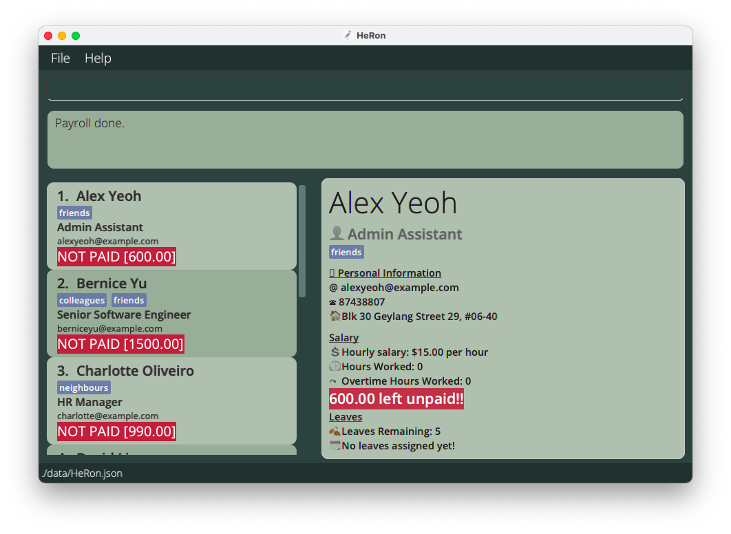 after starting payroll